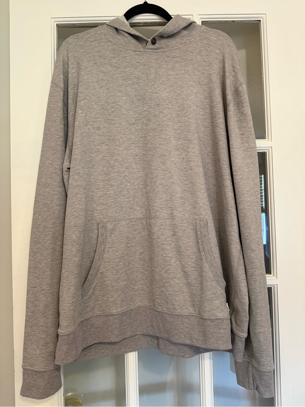Vuori Austin Performance Hoodie XXL Heather Grey Dreamknit